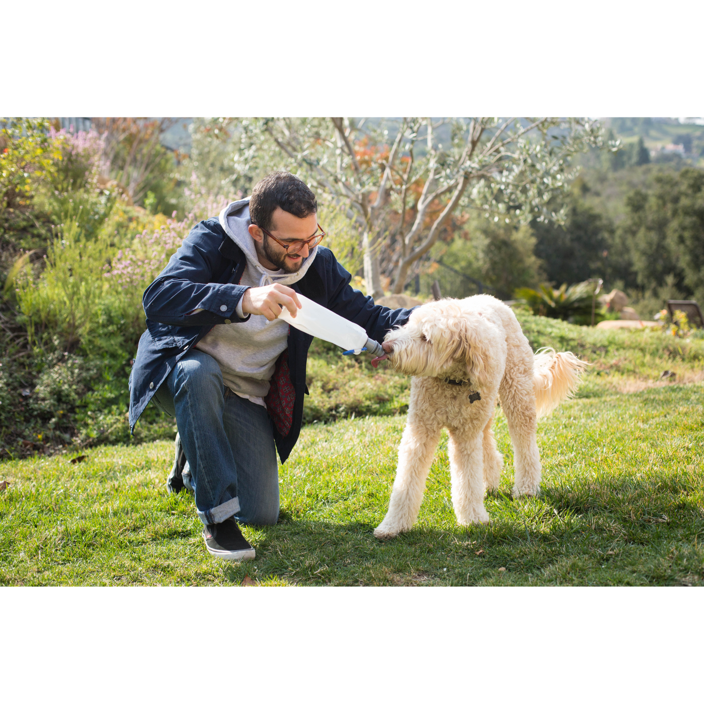 Vapur® EZ Lick™ Portable Dog Water Bottle