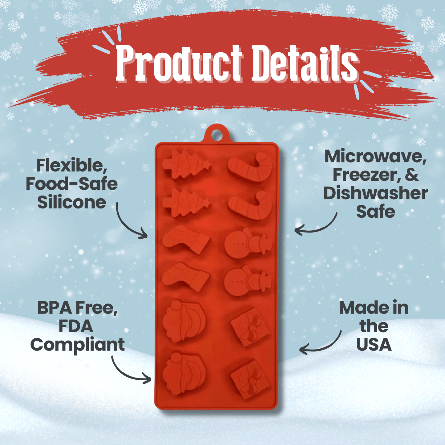 Holiday Pet Treat Mold