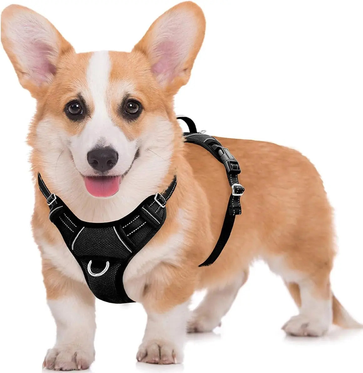 Reflective No-Pull Dog Harness, Adjustable Comfort for Training & Walking