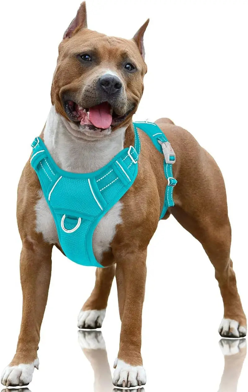 Reflective No-Pull Dog Harness, Adjustable Comfort for Training & Walking