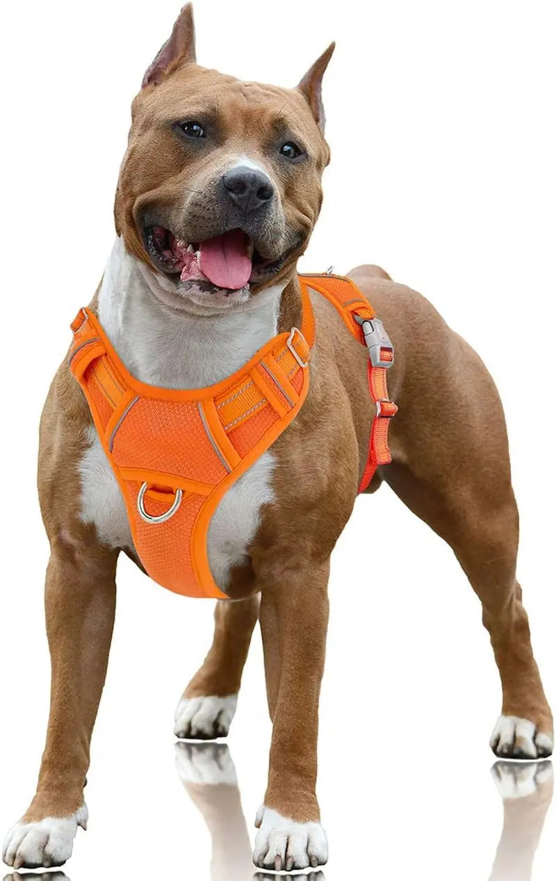 Reflective No-Pull Dog Harness, Adjustable Comfort for Training & Walking