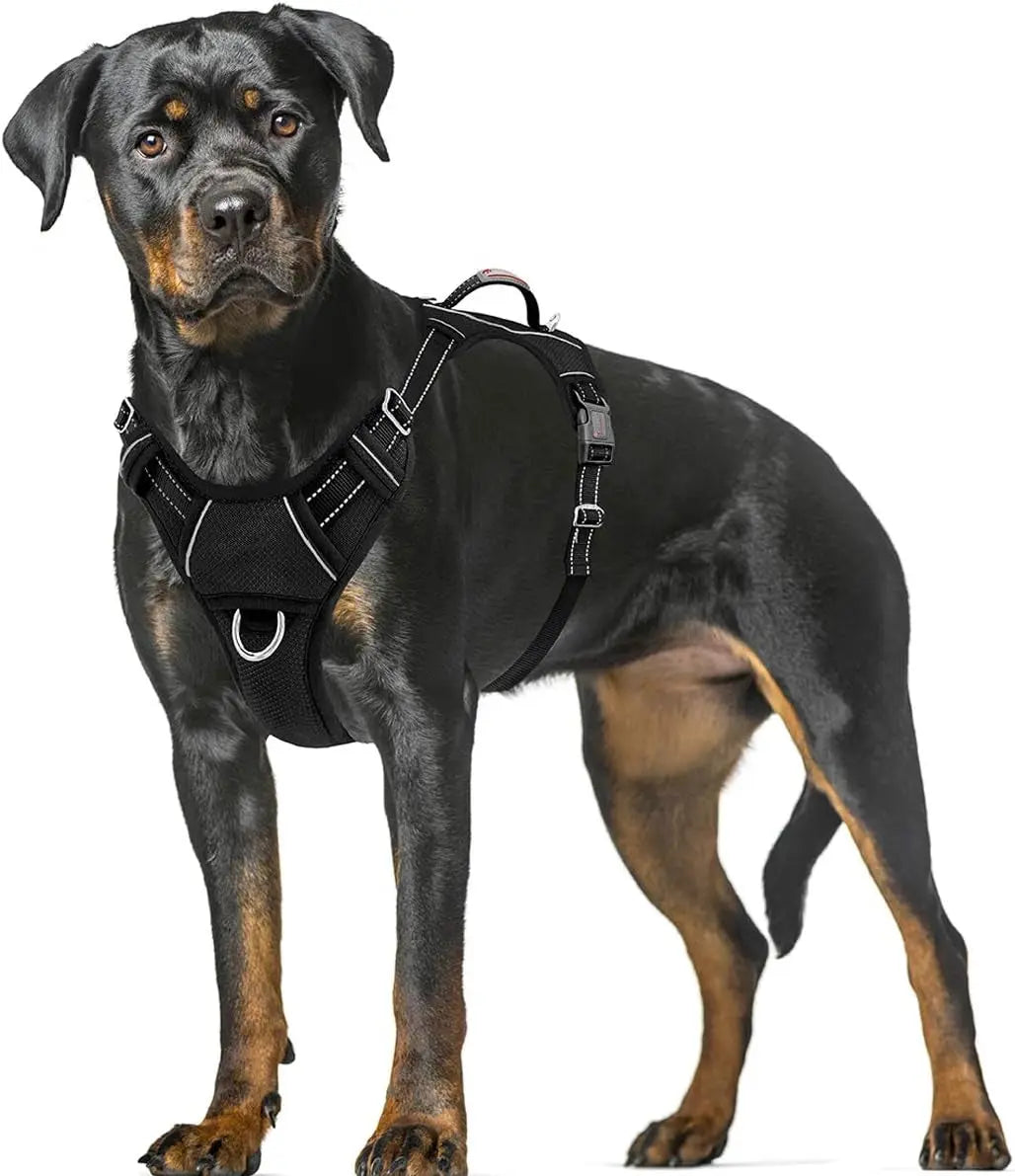 Reflective No-Pull Dog Harness, Adjustable Comfort for Training & Walking